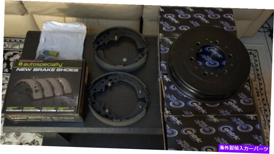 Brake Drum トヨタタコマ05-15 6ラグリアブレーキキット、靴、ハードウェア、ブレーキドラム Toyota Tacoma 05-15 6-lug Rear Brake Kit, Shoes, Hardware & Brake Drums【並行輸入品】