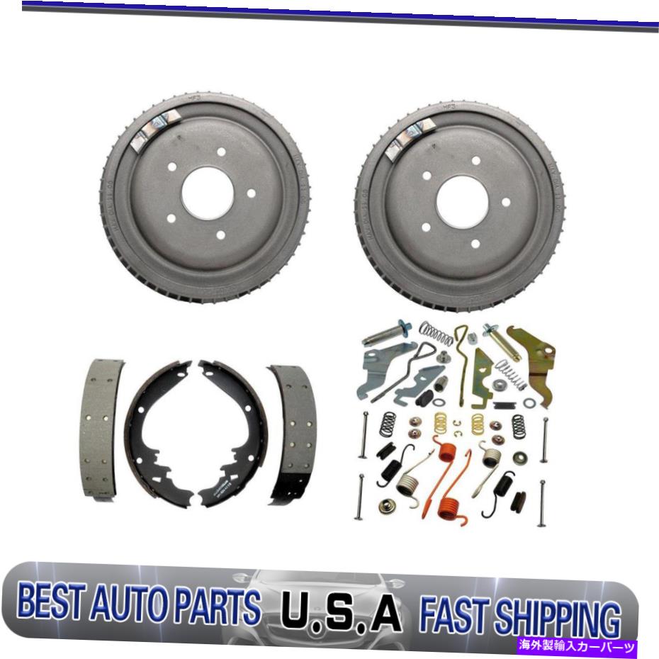 Brake Drum リアドラムブレーキシューズ調整スプリングキットフィット1977ポンティアックグランドレマンズ Rear drum brakes shoes adjusting spring kit Fits 1977 Pontiac Grand LeMans【並行輸入品】
