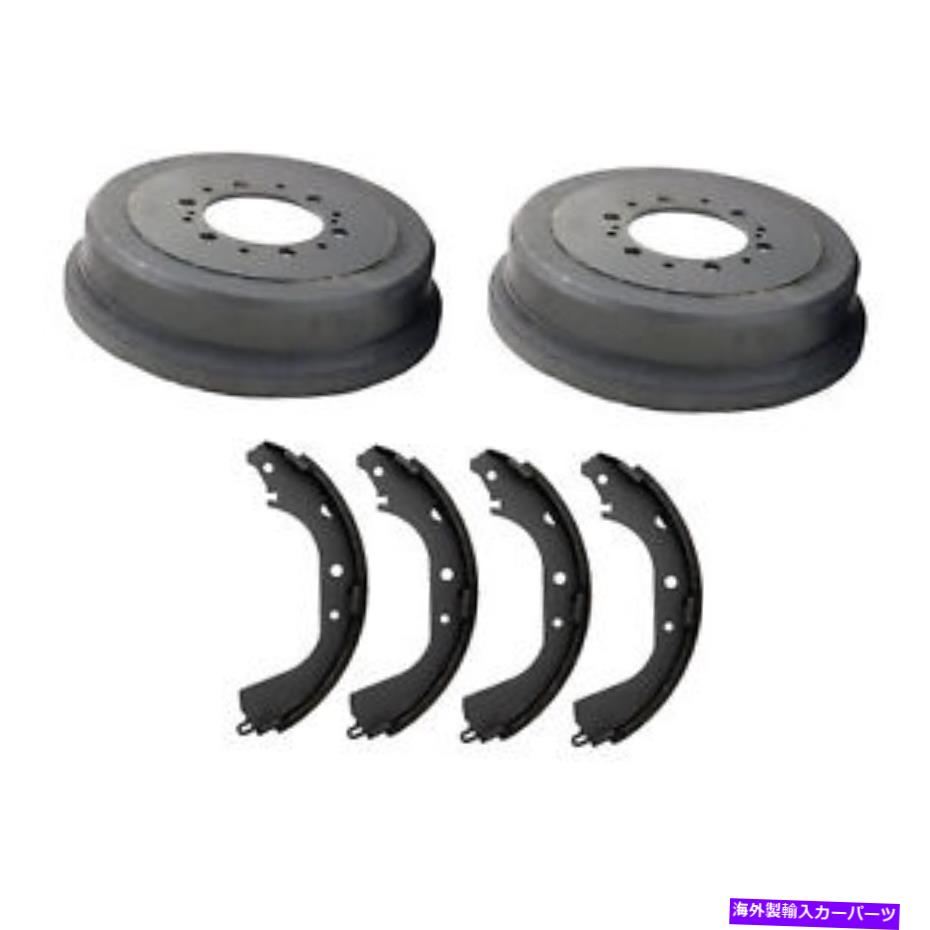 Brake Drum トヨタツンドラ2003の本物のリアブレーキキット295mmドラムシューズ Genuine Rear Brake Kit 295mm Drums Shoes For Toyota Tundra 2003【並行輸入品】