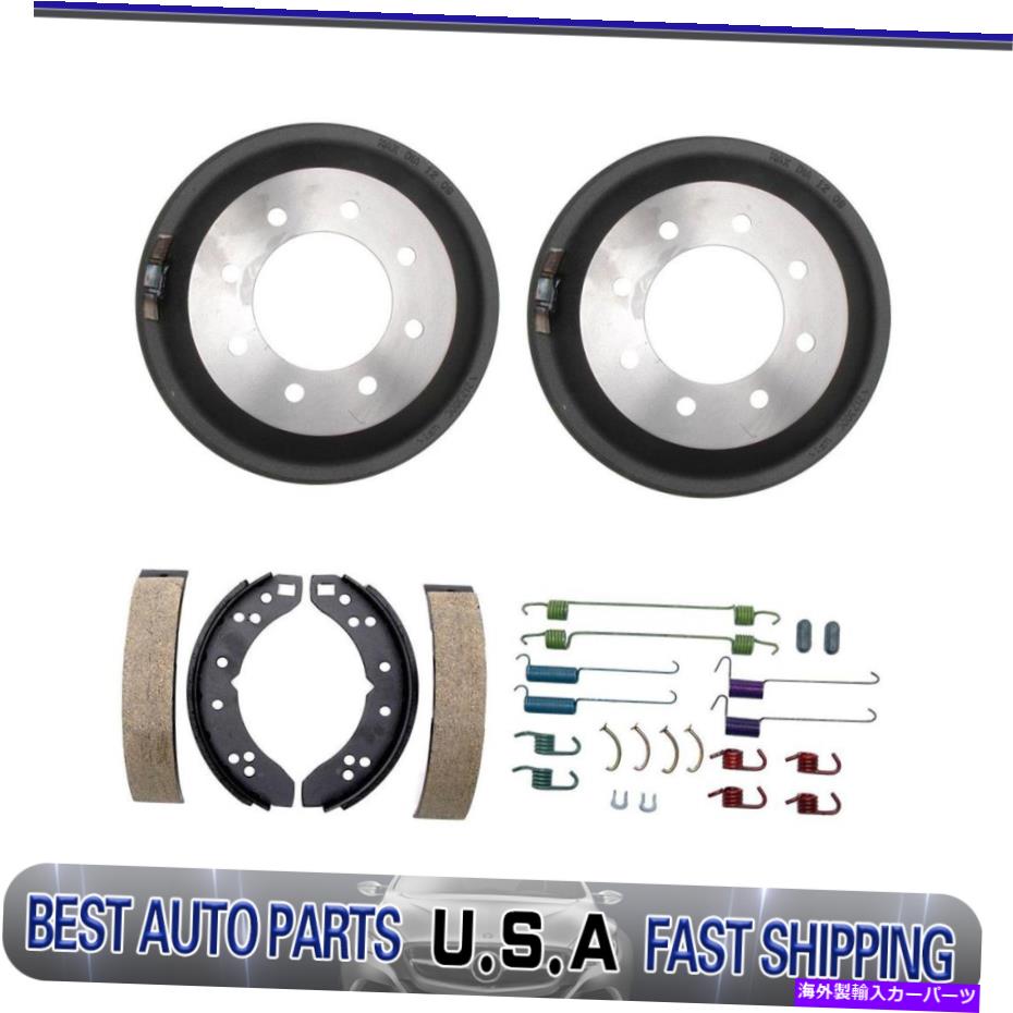 Brake Drum 1990-91フォードE-250エコノリンのリアドラムブレーキシューズ調整スプリングキット Rear drum brakes shoes adjusting spring kit For 1990-91 Ford E-250 Econoline【並行輸入品】