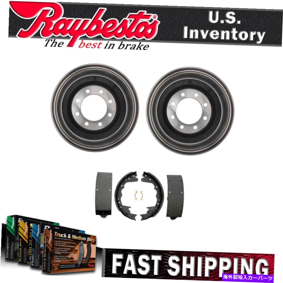 Brake Drum Dodge Ram 1500 Van 2003用のレイベストリアキットブレーキドラム＆ブレーキシューズ Raybestos Rear Kit Brake Drums & Brake Shoes For Dodge Ram 1500 Van 2003【並行輸入品】