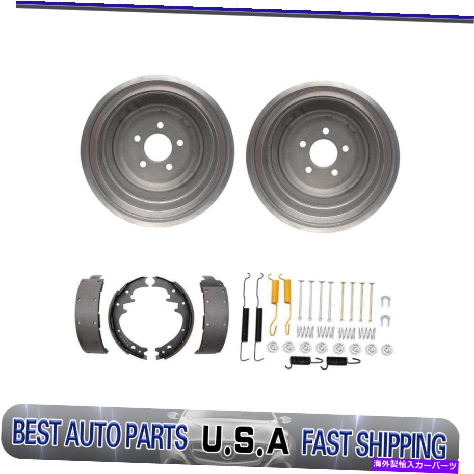 Brake Drum 1973年から1974年のプリマスバラクーダのリアドラムブレーキシューズ調整スプリングキット Rear drum brakes shoes adjusting spring kit For 1973-1974 Plymouth Barracuda【並行輸入品】