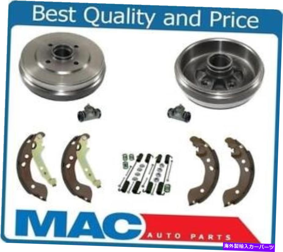 Brake Drum リアドラムブレーキシューズスプリングスホイールシリンダー用の日産のVersa 12-15注12-17 Rear Drums Brake Shoes Springs Wheel Cylinders for Nissan Versa 12-15 Note 12-17【並行輸入品】