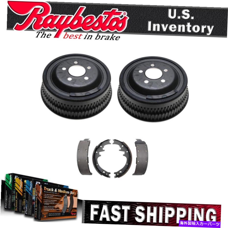 Brake Drum ダッジD100ピックアップ1970リアキットブレーキドラム＆ブレーキシューズ - レイベスト For Dodge D100 Pickup 1970 Rear Kit Brake Drums & Brake Shoes - Raybestos【並行輸入品】