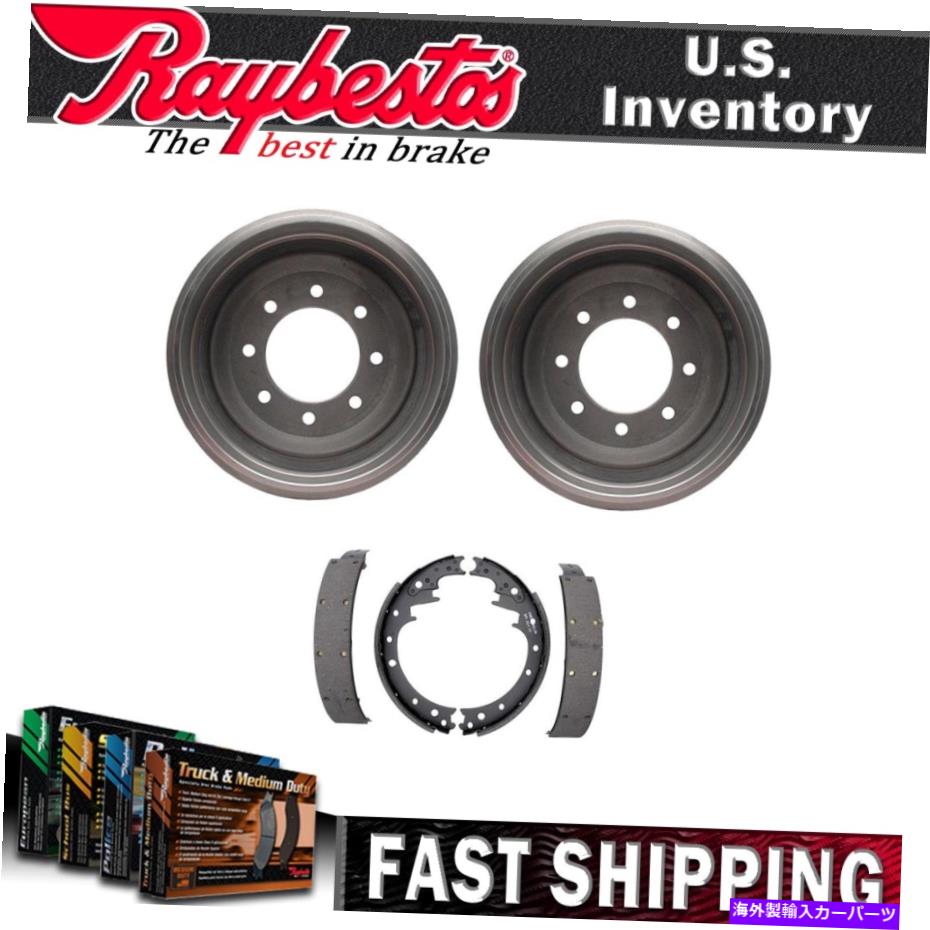 Brake Drum 1966-1968 FARGO W100ピックアップのフロントキットブレーキドラム＆ブレーキシューズ - レイベスト Front Kit Brake Drums & Brake Shoes For 1966-1968 Fargo W100 Pickup - Raybestos【並行輸入品】