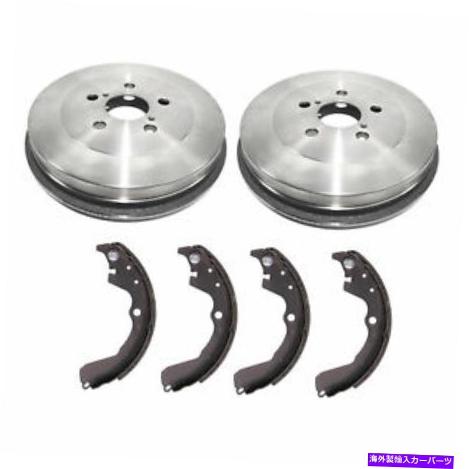 Brake Drum トヨタマトリックスのための本物のリアブレーキキット229mmドラムシューズ2003-2008 Genuine Rear Brake Kit 229mm Drums Shoes For Toyota Matrix 2003-2008【並行輸入品】