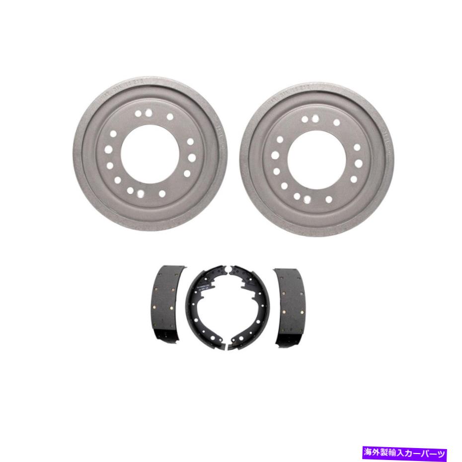 Brake Drum 1968-1970 GMC P25/P2500バンのレイベストリアキットブレーキドラム＆ブレーキシューズ Raybestos Rear Kit Brake Drums & Brake Shoes For 1968-1970 GMC P25/P2500 Van【並行輸入品】