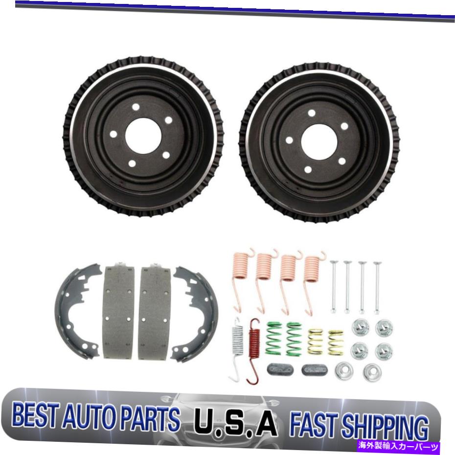 Brake Drum フロントドラムブレーキシューズ調整スプリングキットフィット1964-1968 Oldsmobile F85 Front drum brakes shoes adjusting spring kit Fits 1964-1968 Oldsmobile F85【並行輸入品】