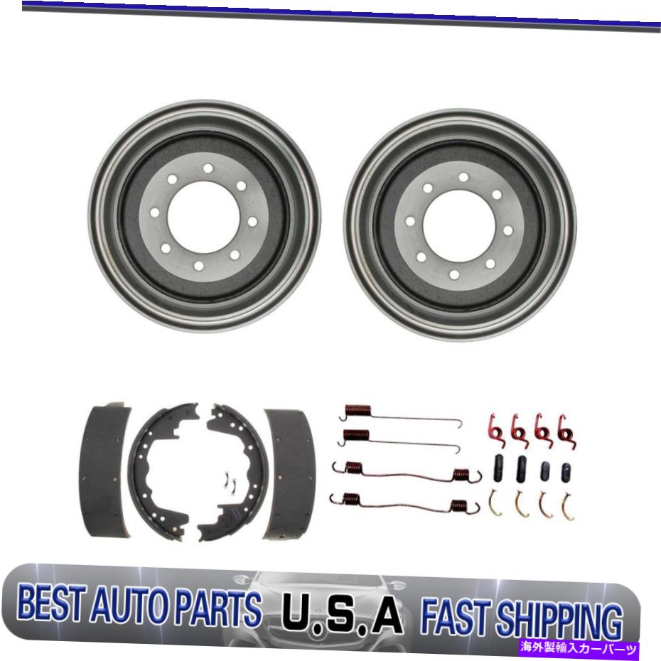 Brake Drum フロントドラムブレーキシューズ調整スプリングキットフィット1971-1972ダッジB300バン Front drum brakes shoes adjusting spring kit Fits 1971-1972 Dodge B300 Van【並行輸入品】