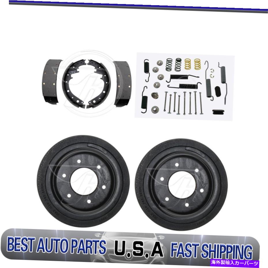 Brake Drum リアドラムブレーキシューズ調整スプリングキットフィット1974 GMC K15/K1500ピックアップ Rear drum brakes shoes adjusting spring kit Fits 1974 GMC K15/K1500 Pickup【並行輸入品】