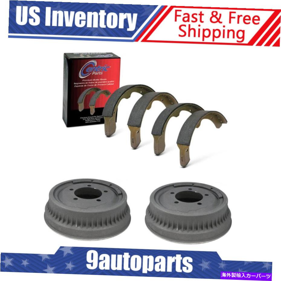 Brake Drum 1974年のジープCJ5 1974 JeepCJ6フロントブレーキドラム＆ブレーキシューズキット For 1974 Jeep CJ5 1974 Jeep CJ6 Front Brake Drums & Brake Shoes Kit【並行輸入品】 61,408円