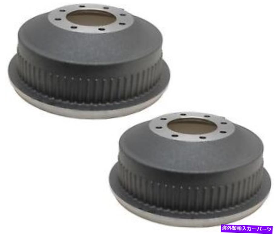 Brake Drum Chevy GMC C3500 9000LB＆9200LB GVW用の2つのリアブレーキドラムACDELCOのペアセットACDELCO Pair Set of 2 Rear Brake Drums ACDelco For Chevy GMC C3500 9000lb & 9200lb GVW【並行輸入品】