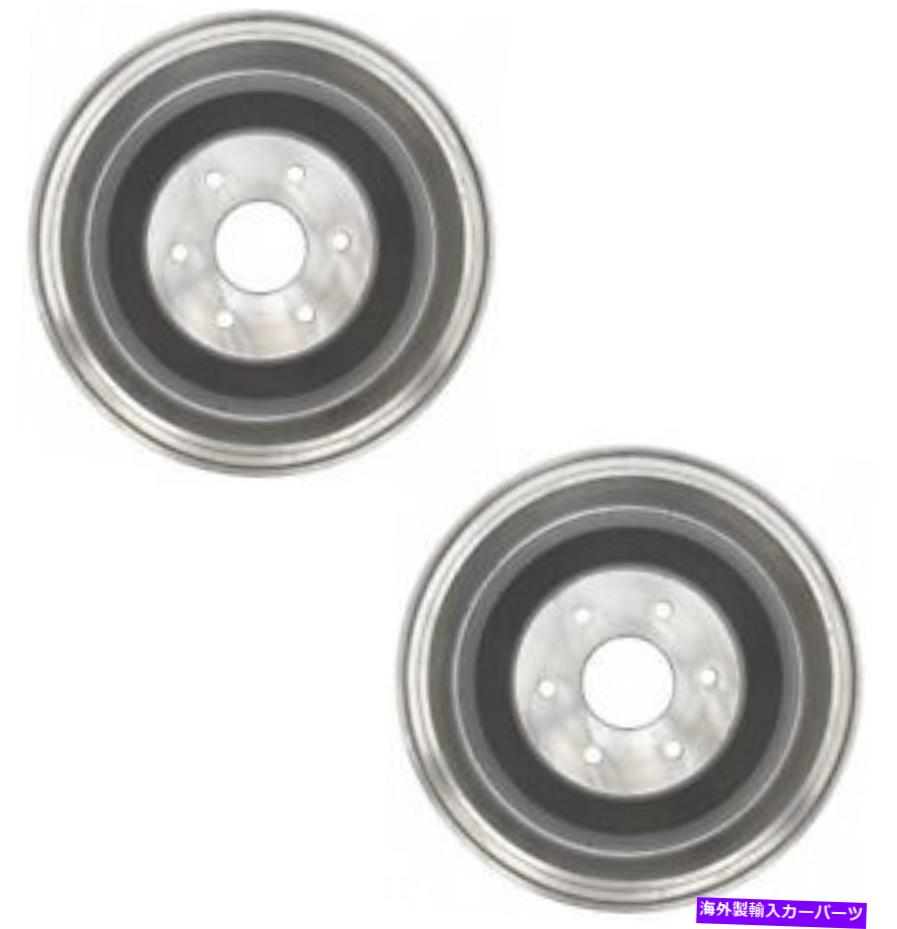 Brake Drum ペアセット2リアブレーキドラムACDELCO Pro for Chevy K1500 11-5/32 \