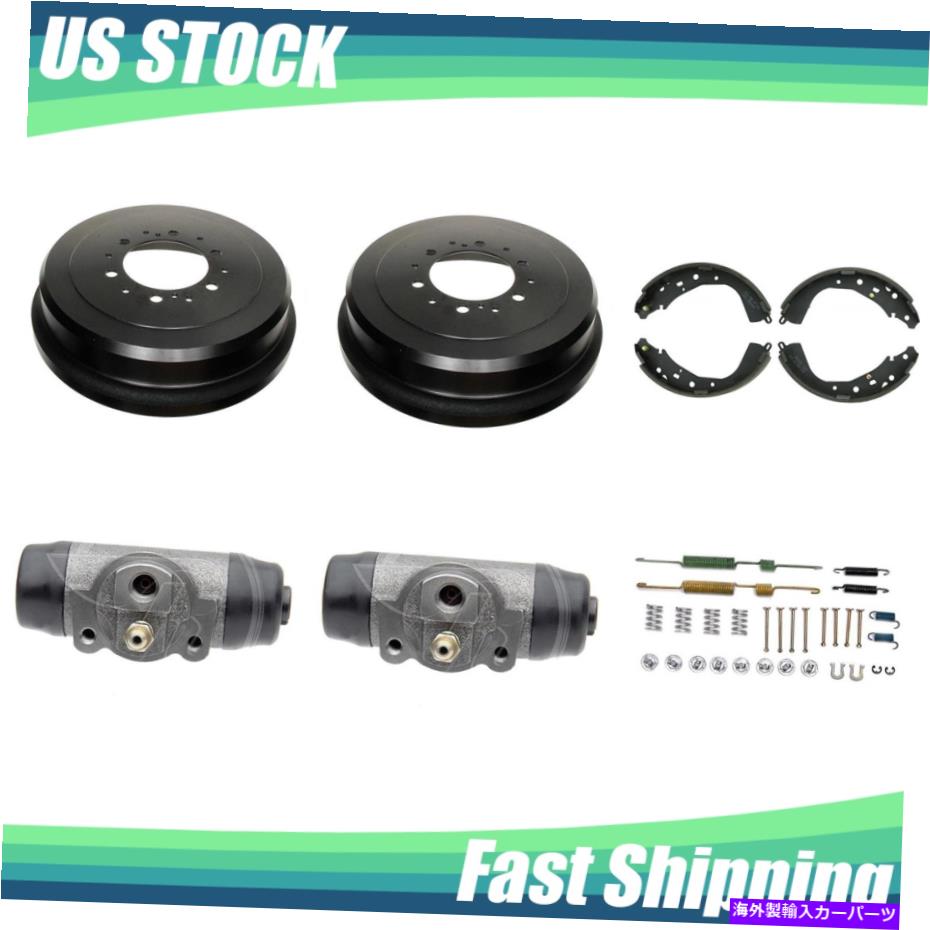 【楽天市場】Brake Drum 6ラグリアドラムシューズ1986年から2000年のトヨタ4runner 4x4のスプリングホイールシリンダー