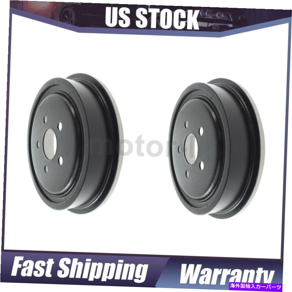 Brake Drum 1992年から2000年のシボレーの中心部の2xリアブレーキドラム Centric Parts 2X Rear Brake Drum For 1992-2000 Chevrolet【並行輸入品】