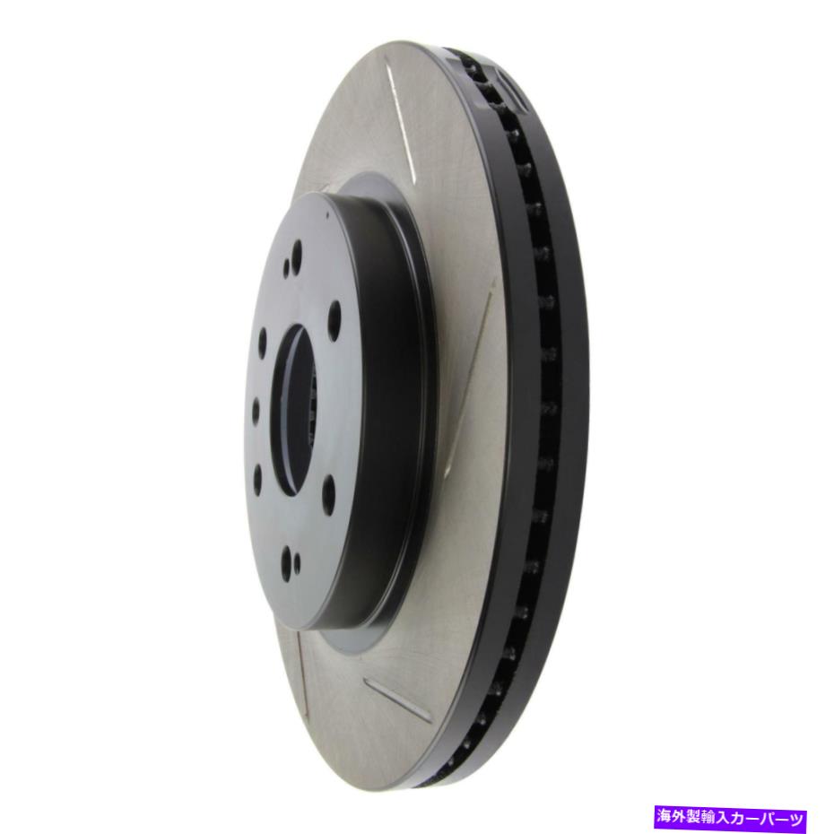 Brake Drum スポーツスロット付き1ピースフロントドライバーサイドブレーキローターフィット2007-2020シボレータホ Sport Slotted 1 Piece Front Driver Side Brake Rotor Fits 2007-2020 Chevy Tahoe【並行輸入品】