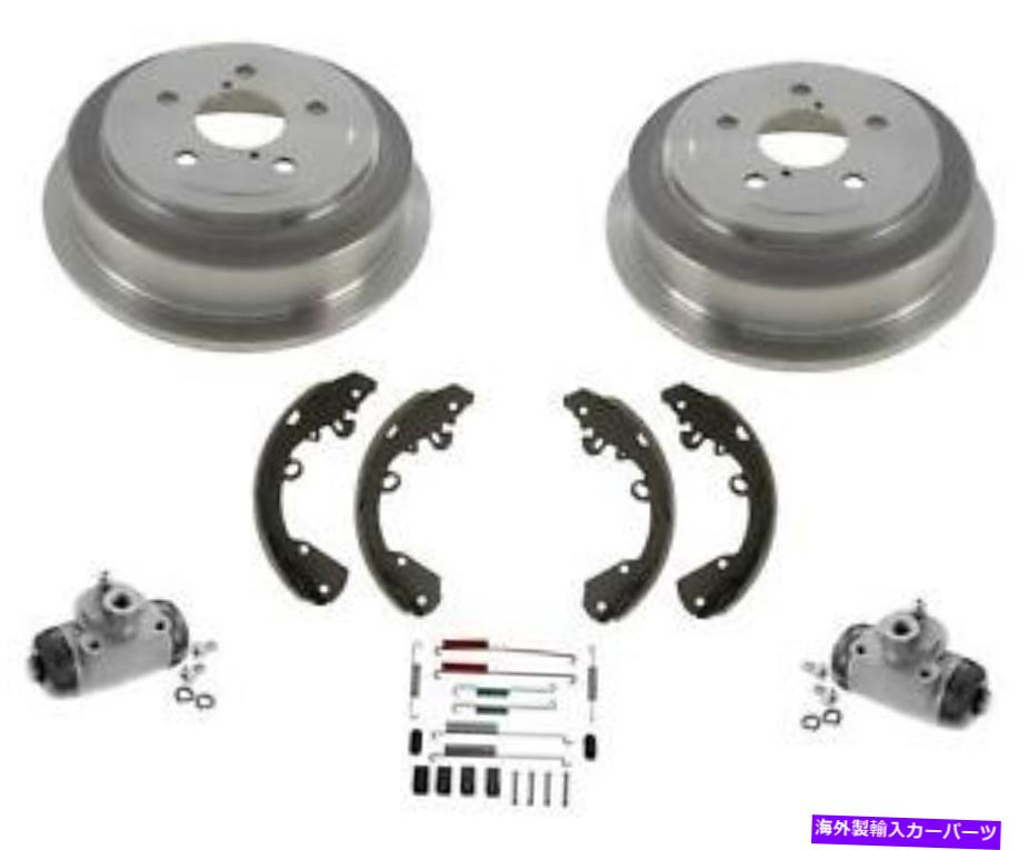 Brake Drum 07-11ダッジダコタブレーキドラムブレーキシューズブレーキハードウェアとホイールシリンダー For 07-11 Dodge Dakota Brake Drums Brake Shoes Brake Hardware & Wheel Cylinders【並行輸入品】