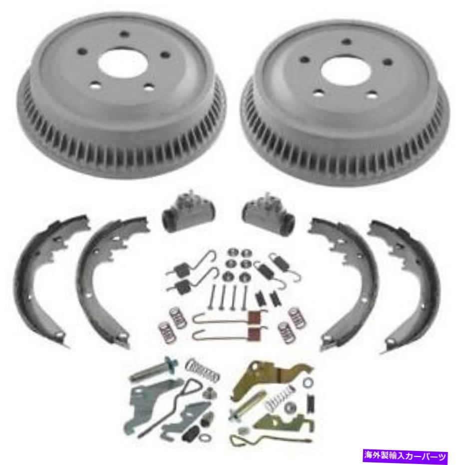 Brake Drum リアドラムブレーキシューズホイールシリンダースプリングキットダッジラム1500 1994-1999 Rear Drums Brake Shoes Wheel Cylinders Spring Kit for Dodge Ram 1500 1994-1999【並行輸入品】