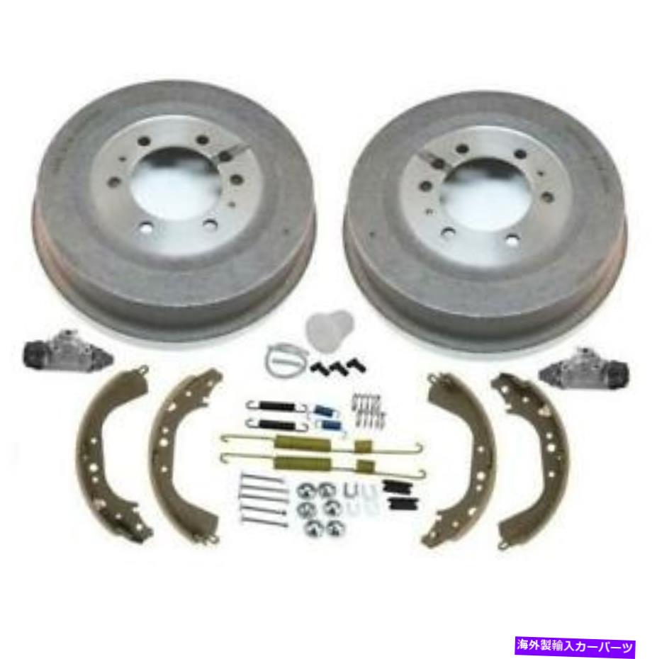 Brake Drum 新しいリアドラムシューズスプリングホイールシリンダー7PCトヨタランドクルーザー81-90 New Rear Drums Shoes Springs Wheel Cylinders 7pc for Toyota Landcruiser 81-90【並行輸入品】 62,315円
