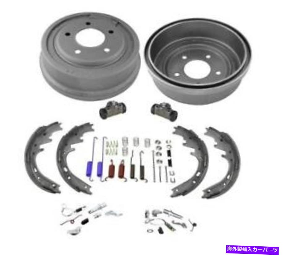 Brake Drum ブレーキドラムシューズホイールシリンダーは、フォードE150 98-99用のアジャスターを押し下げます Brake Drums Shoes Wheel Cylinders Hold Down & Adjusters for Ford E150 98-99【並行輸入品】 61,408円
