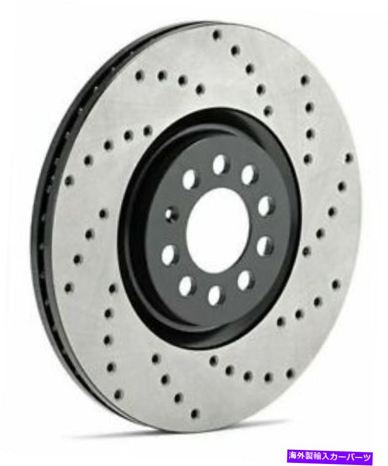 Brake Drum STOPTECHブレーキローター - スポーツドリル128.34141Rフィット：BMW 2012-2012 335i PO StopTech Brake Rotor - Sport Drilled 128.34141R Fits:BMW 2012 - 2012 335I Po【並行輸入品】