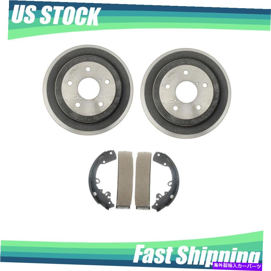 Brake Drum リアキットブレーキドラム＆ブレーキシューズフィット2006-2010ダッジダコタ-RayBestosOL Rear Kit Brake Drums & Brake Shoes Fits 2006-2010 Dodge Dakota - Raybestos OL【並行輸入品】