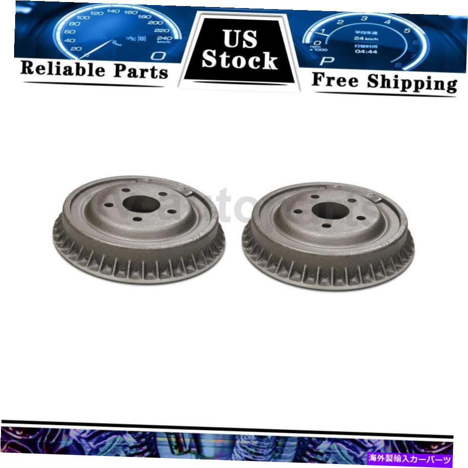 Brake Drum 1984年から1986年のフォードE-250エコノリンのリアブレーキドラムC-TEK 2PCS Rear Brake Drum C-Tek 2PCS For 1984-1986 Ford E-250 Econoline【並行輸入品】