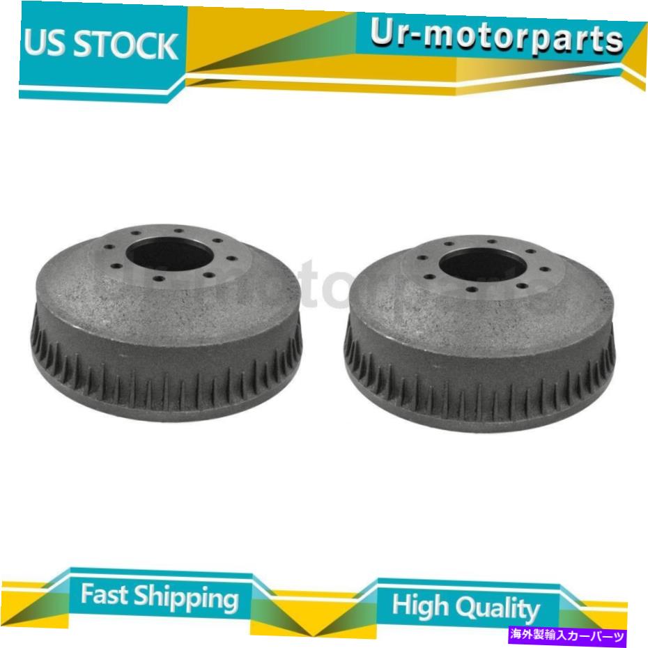 Brake Drum （2）リアブレーキドラムデュラゴはGMC C35/C3500ピックアップ1974-1974に適合します (2) Rear Brake Drum DuraGo Fits GMC C35/C3500 Pickup 1974-1974【並行輸入品】