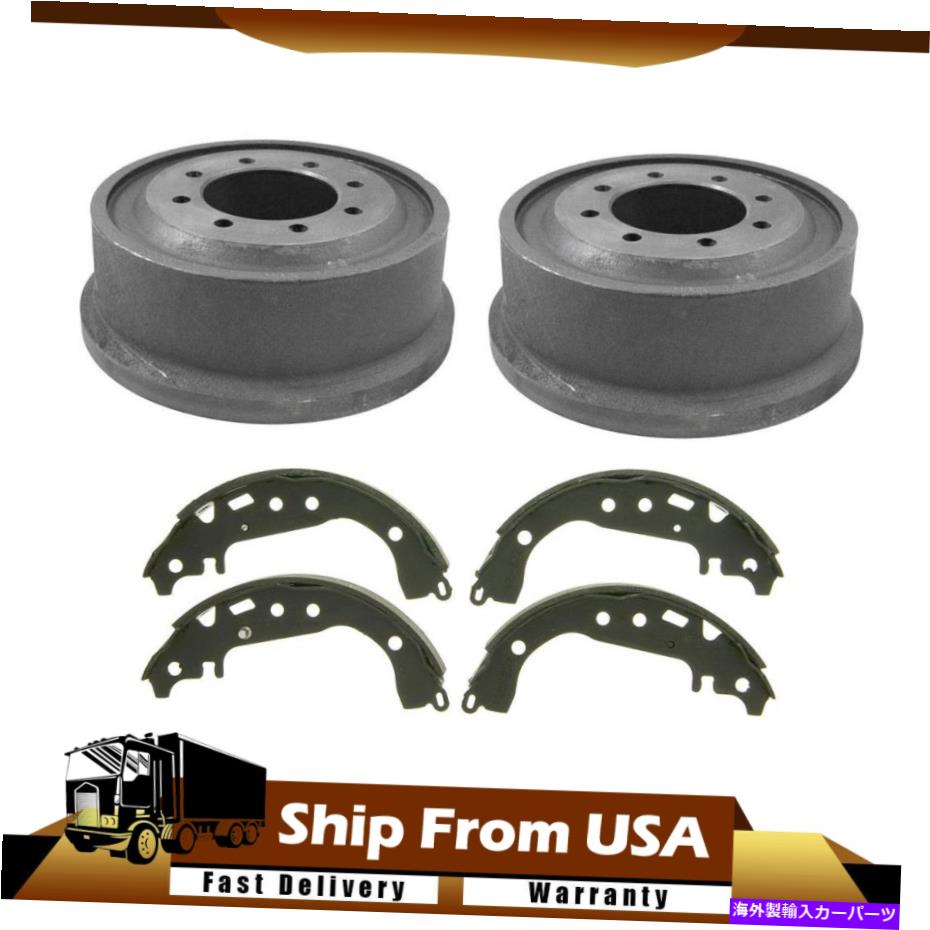 Brake Drum リア3x中心ブレーキドラム+シューズフィット1998 DodgeB2500 High Performance_wt Rear 3X Centric Brake Drum+Shoe fits 1998 Dodge B2500 High Performance_WT【並行輸入品】