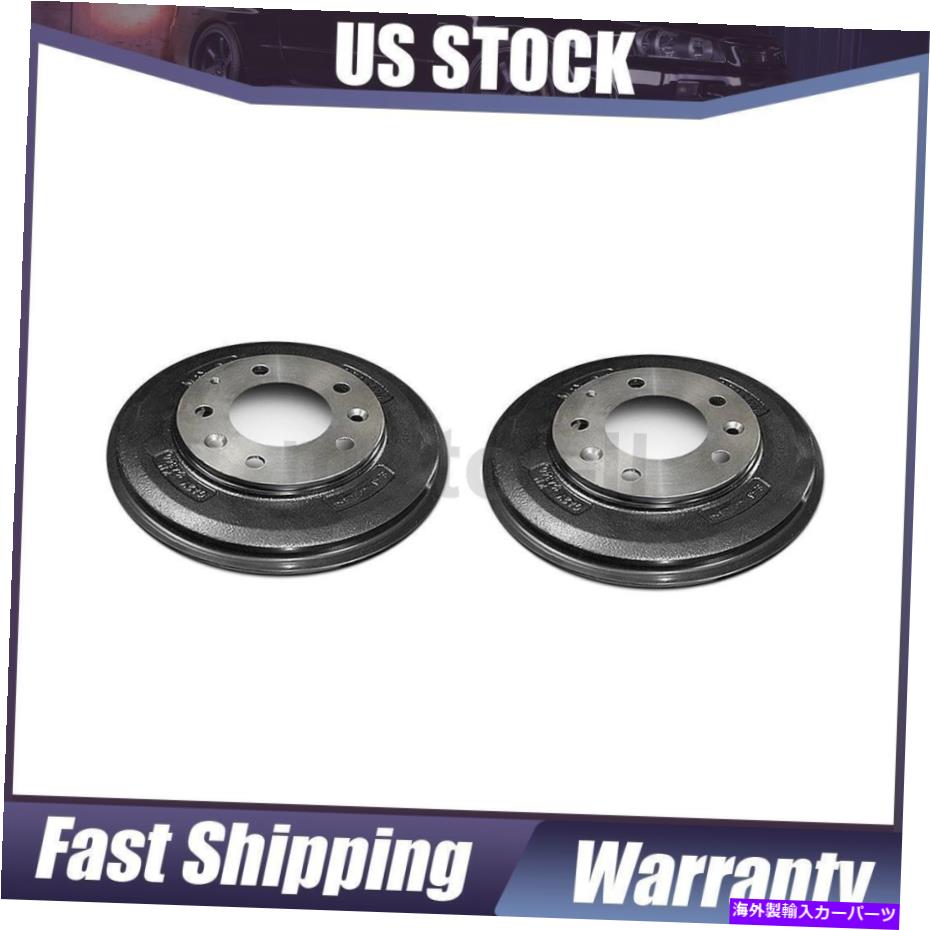 Brake Drum 1992年から2004年のシボレーの中心部の2xリアブレーキドラム Centric Parts 2X Rear Brake Drum For 1992-2004 Chevrolet【並行輸入品】
