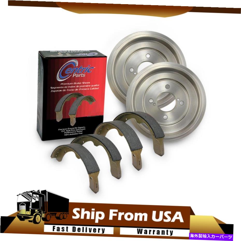 Brake Drum リア3x中心ブレーキドラムドラムブレーキシューズフィット2001-2002トヨタ4runner_wt Rear 3X Centric Brake Drum Drum Brake Shoe fits 2001-2002 Toyota 4Runner_WT【並行輸入品】