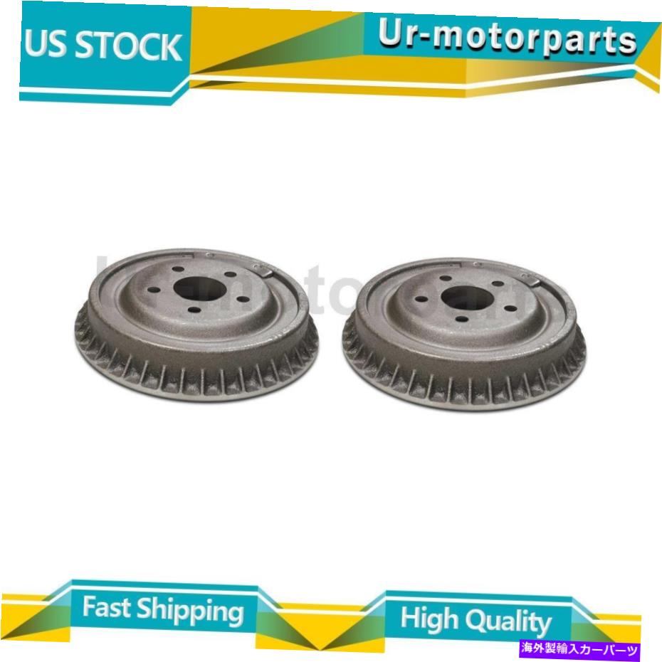 Brake Drum （2）リアブレーキドラムC-TekフィットシボレーK2500 1990-2000 (2) Rear Brake Drum C-Tek Fits Chevrolet K2500 1990-2000【並行輸入品】