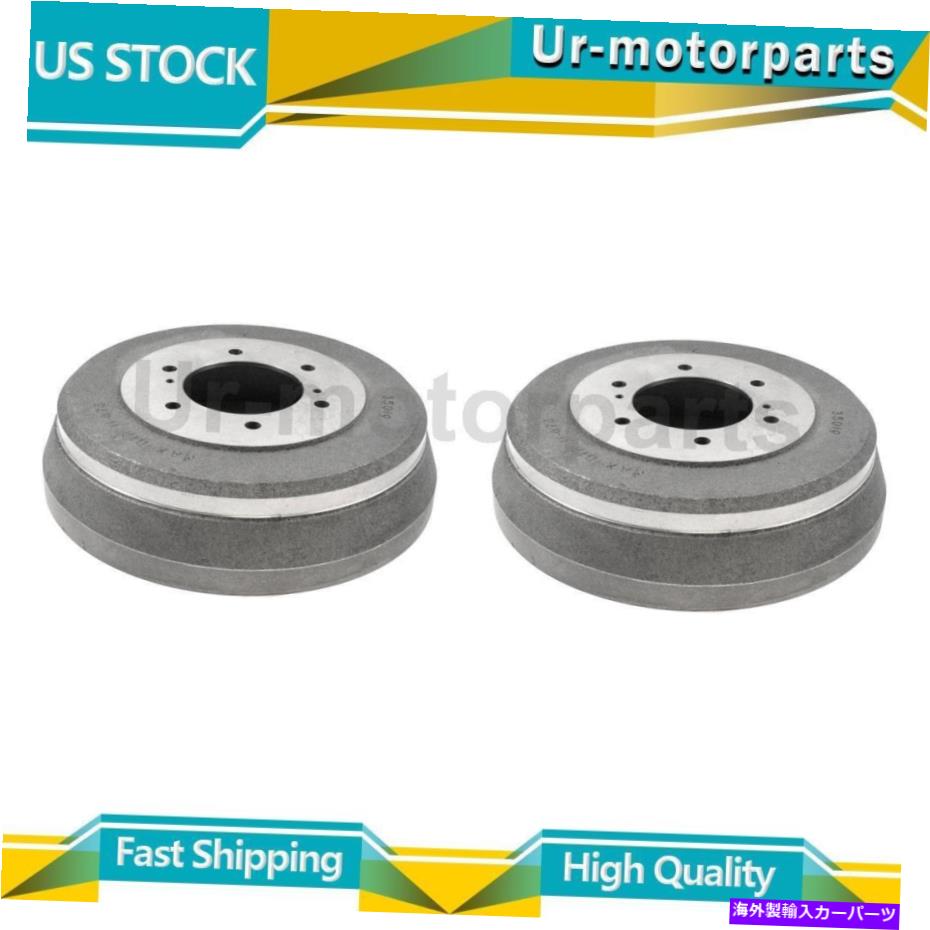 Brake Drum (2)リアブレーキドラムデュラゴはインフィニティQX4 1997-2003に適合します (2) Rear Brake Drum DuraGo Fits Infiniti QX4 1997-2003【並行輸入品】
