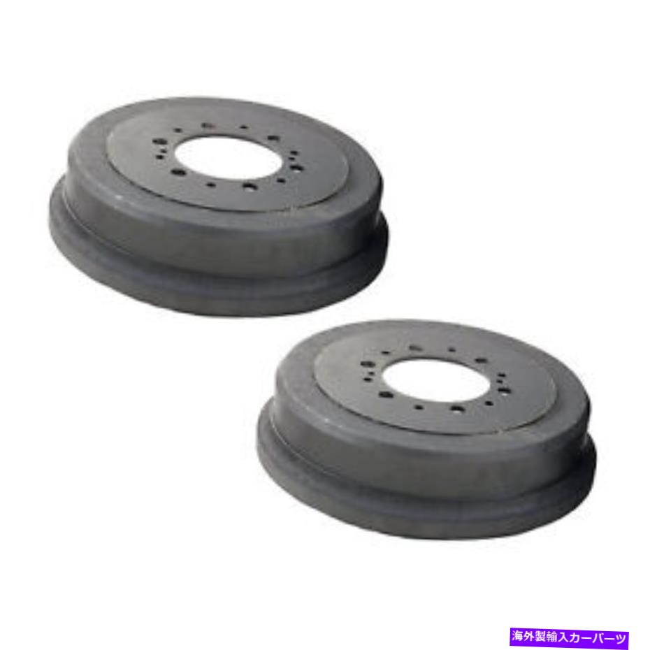 Brake Drum トヨタツンドラのための2つのリアブレーキドラム343mmの本物のペアセット2003-2006 Genuine Pair Set Of 2 Rear Brake Drums 343mm For Toyota Tundra 2003-2006【並行輸入品】