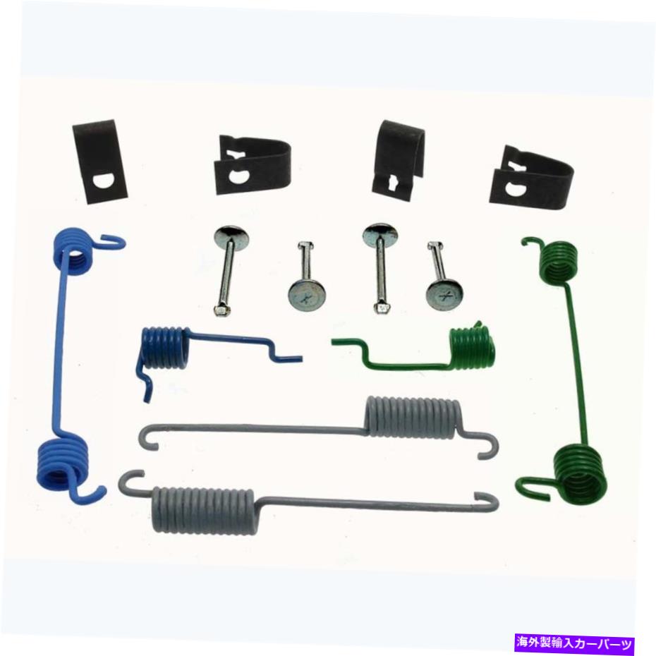 Brake Drum リアドラムホイールベアリングブレーキシューズとハードウェアフィットフォードフォーカス2000-2008 Rear Drums Wheel Bearings Brake Shoes and Hardware Fits Ford Focus 2000-2008【並行輸入品】