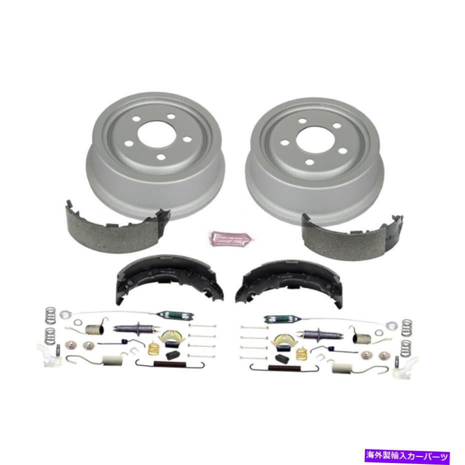 Brake Drum ジープラングラーチェロキーパワーストップリアドラムブレーキキットCSW用 For Jeep Wrangler Cherokee PowerStop Rear Drum Brake Kit CSW【並行輸入品】