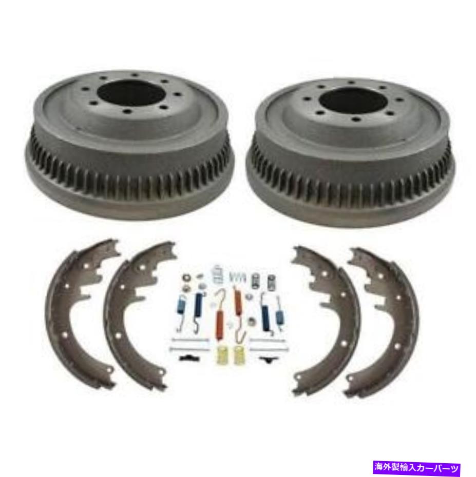 Brake Drum ダッジラム用のリアドラム＆シューズ＆ブレーキシューズスプリング2500pick up up up up up up up up up up up up Rear Drums & Shoes & Brake Shoe Springs for Dodge Ram 2500Pick Up 94-99【並行輸入品】
