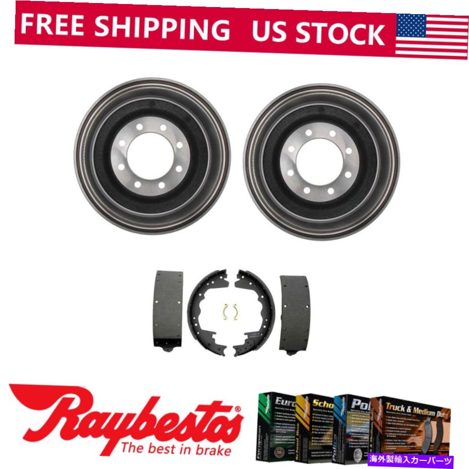 Brake Drum 1999年から2003年のダッジラム2500バンのリアキットブレーキドラム＆ブレーキシューズ - レイベスト Rear Kit Brake Drums & Brake Shoes For 1999-2003 Dodge Ram 2500 Van - Raybestos【並行輸入品】 75,444円