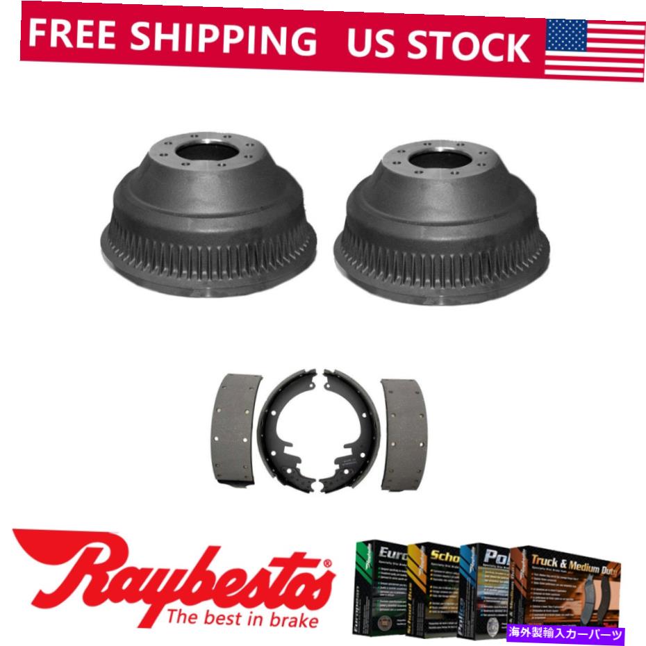 Brake Drum 1979-1989 GMC K3500のリアキットブレーキドラム＆ブレーキシューズ - レイベスト Rear Kit Brake Drums & Brake Shoes For 1979-1989 GMC K3500 - Raybestos【並行輸入品】