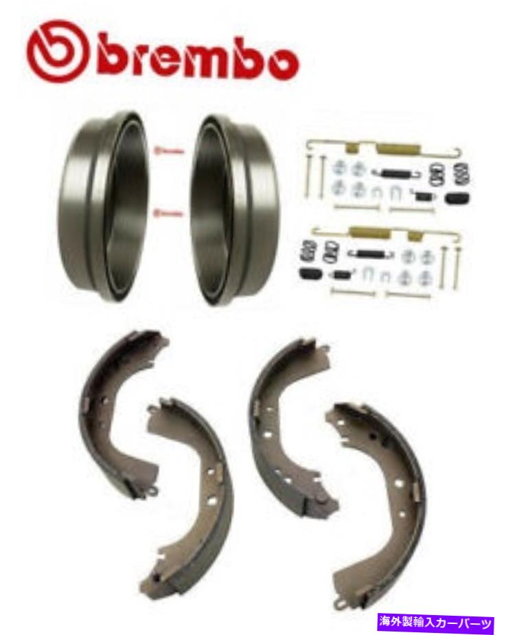 Brake Drum 2-Brembo Rear Brake Drums＆Enduro Shoe＆Hardware Kit（Toyota 4runner P/U用） 2-Brembo Rear Brake Drums & Enduro Shoe & Hardware kit (FOR Toyota 4Runner P/U)【並行輸入品】