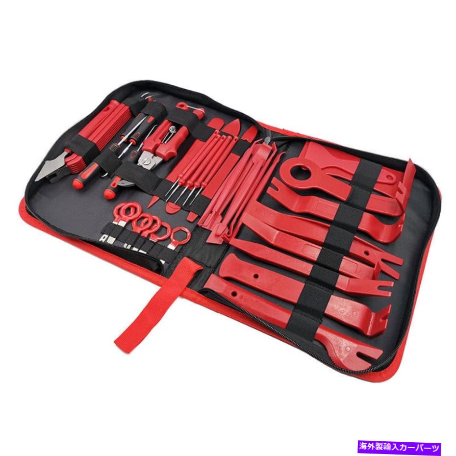 trim panel 38pcsトリム削除ツールユニバーサルカーダッシュパネルラジオvedioインストールキット 38Pcs Trim Removal Tools Universal Car Dash Panel Radio Vedio Installation Kit【並行輸入品】