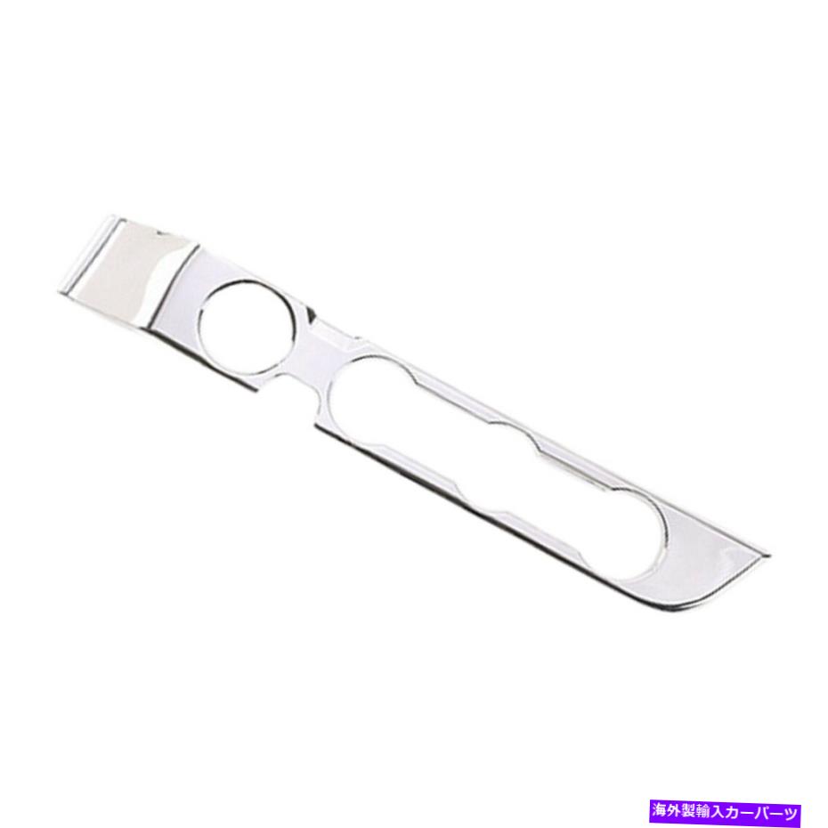trim panel クロムABSコンソールダッシュACスイッチノブパネルカバートリムトヨタタコマにフィット Chrome ABS Console Dash AC Switch Knob Panel Cover Trim Fit For Toyota Tacoma【並行輸入品】