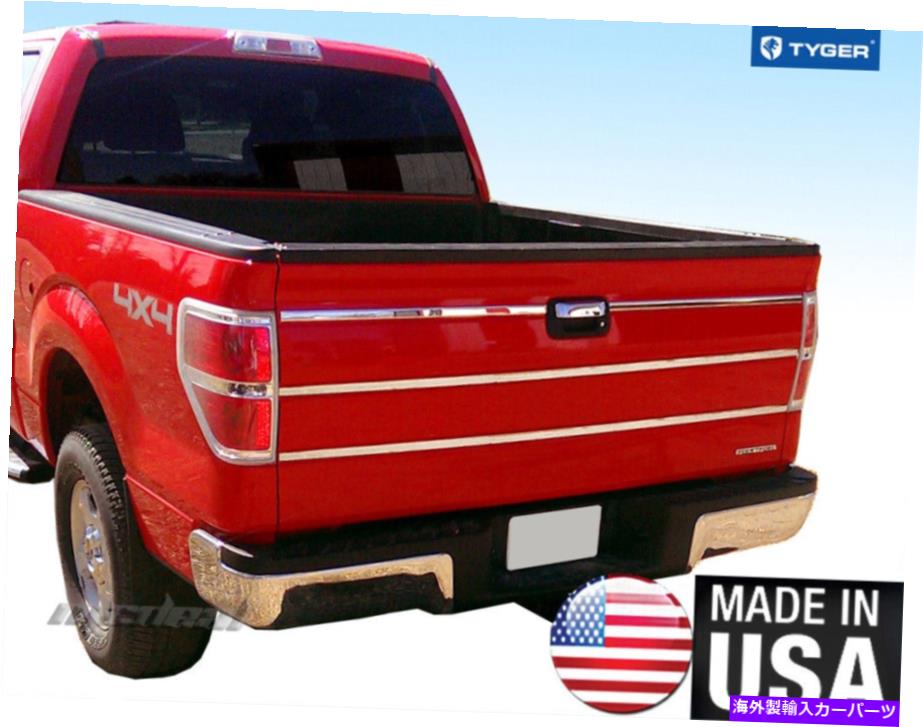 trim panel Tyger Fits 09-2014 Ford F150ピックアップテールゲートインサートモールディングトリム1 \