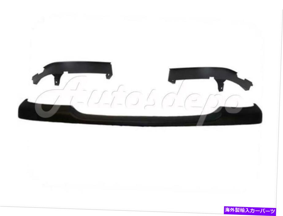 trim panel 1999年から2002年のシエラ1500 SLフロントバンパーアッパートリムキャップアウトフィラーパネル3PC For 1999-2002 SIERRA 1500 SL FRONT BUMPER UPPER TRIM CAP OUT FILLER PANEL 3PC【並行輸入品】