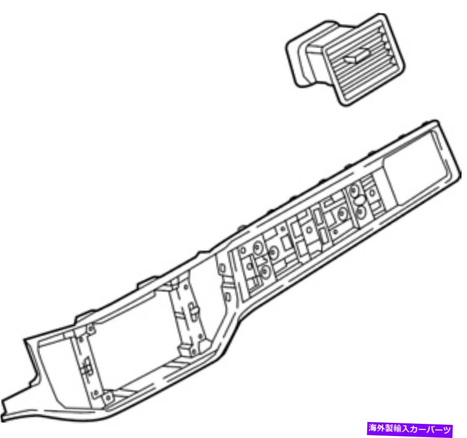 trim panel VW/アウディ/ポルシェ3CN858416LWJVインストルメントパネルトリムパネル。 VW/Audi/Porsche 3CN858416LWJV Instrument Panel Trim Panel.【並行輸入品】