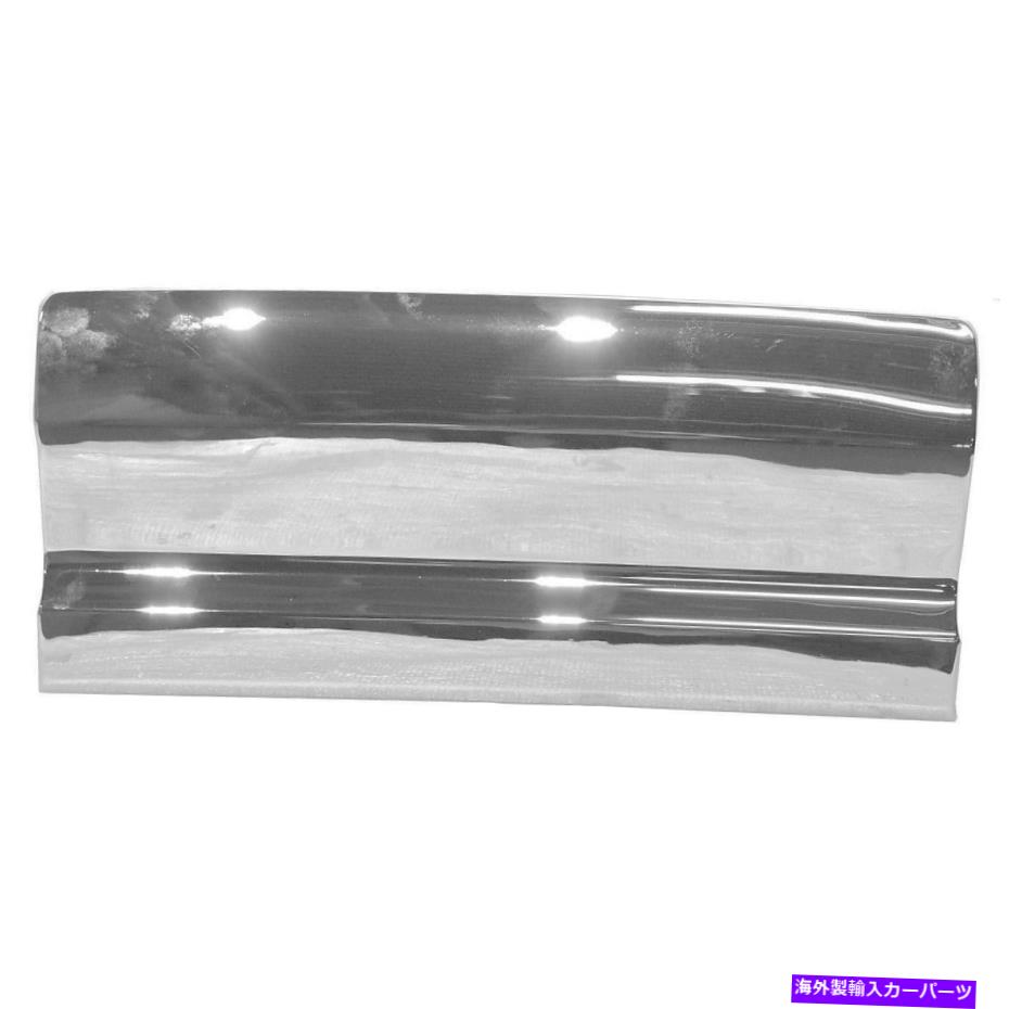 trim panel 交換用Chrome ABSプラスチックフロントバンパーカバートリムパネル Replacement Chrome ABS Plastic Front Bumper Cover Trim Panel【並行輸入品】