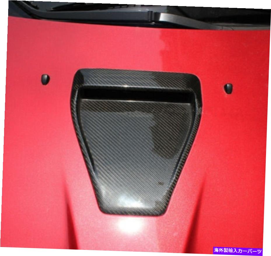 trim panel 本物のカーボン繊維フードスクープベントトリムMitsubishi Evo x 10 2008-2015 Real Carbon Fiber Hood Scoop Vent Trim Larger For Mitsubishi EVO X 10 2008-2015【並行輸入品】