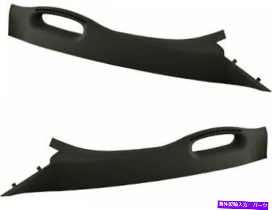 trim panel 06-09ダッジRAM 1500 3500 VJ31W7用のボディAピラートリムパネルセット Body A-Pillar Trim Panel Set For 06-09 Dodge Ram 1500 2500 3500 VJ31W7【並行輸入品】