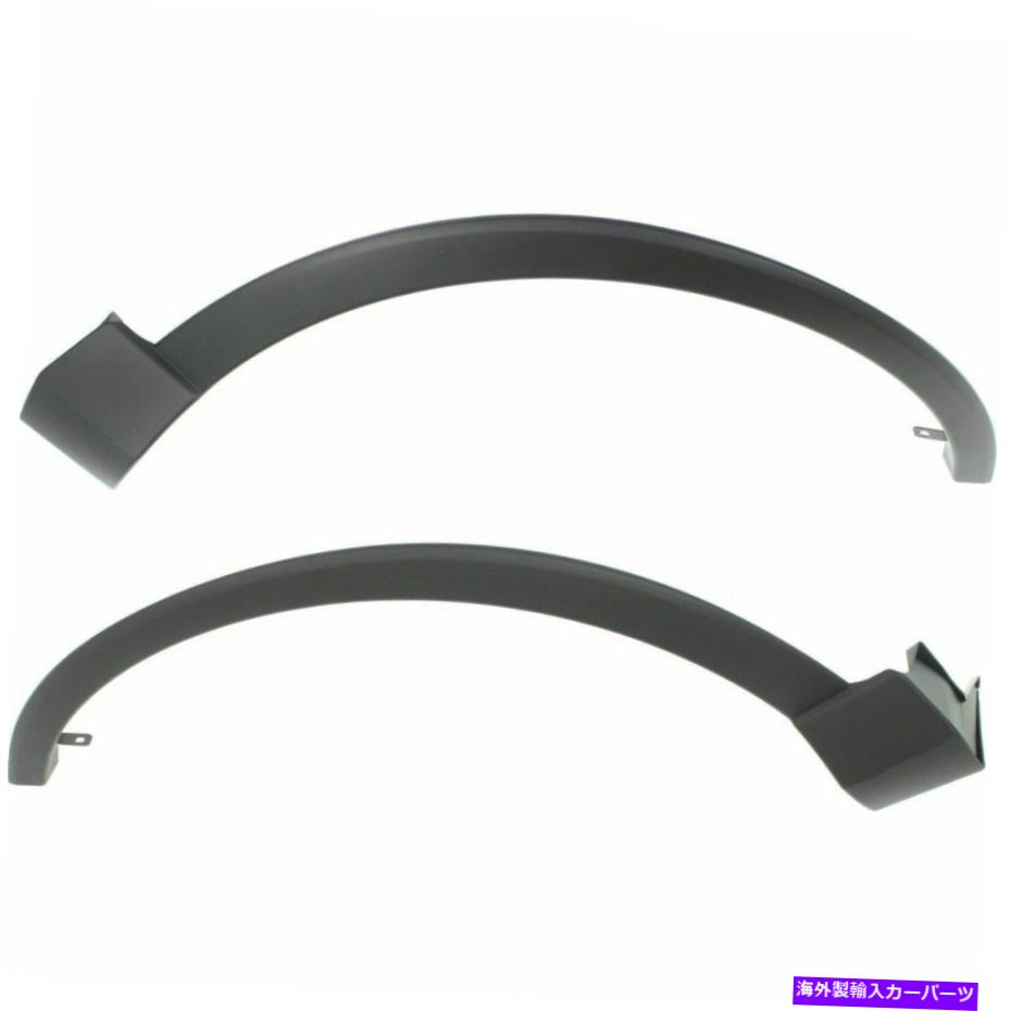 trim panel フロントドライバーと2輪のオープニングモールディングの乗客側セットはトヨタラブ4に適合します Front Driver And Passenger Side Set Of 2 Wheel Opening Molding Fits Toyota RAV4【並行輸入品】