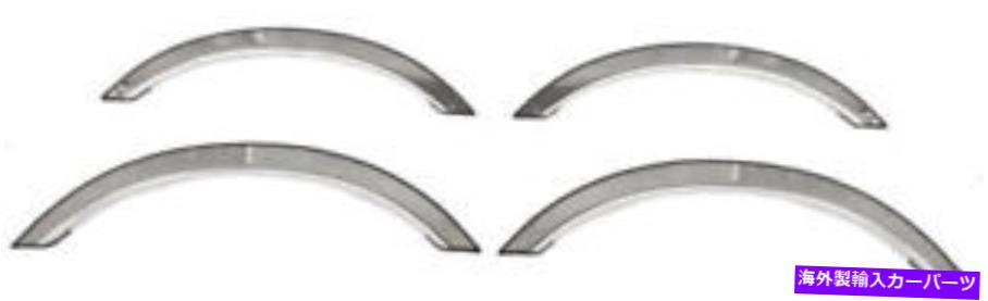 trim panel 94-02ダッジRAM 1500-3500ステンレススチールフェンダートリムポリッシュDOD022のICI ICI For 94-02 Dodge Ram 1500 - 3500 Stainless Steel Fender Trim Polished DOD022【並行輸入品】